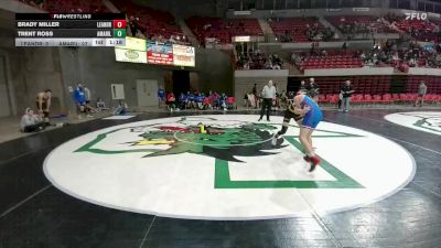 150 lbs Round 2 - Quarters & 1st Wb (16 Team) - Trent Ross, Amarillo vs Brady Miller, Leander