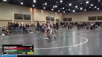 95 lbs Finals (2 Team) - Ethan Stewart, Tennessee Blue vs Micah Sanford, Alabama Elite