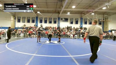 235 lbs Semifinal - Elaine Pinto, Durfee vs Leanna Watson, Putnam