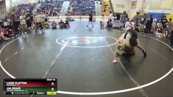 150 lbs Quarters & Wb (16 Team) - Ian Drake, George Jenkins WC vs Laine Slayton, Buchholz