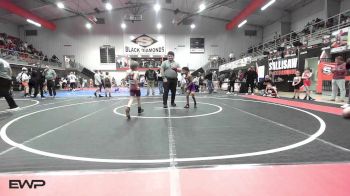 49 lbs Semifinal - Kainen Hunter, Vian Wrestling Club vs Coy Collett, Eufaula Ironheads Wrestling Club
