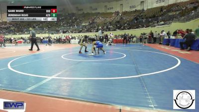 101 lbs Consi Of 16 #2 - Gabe Ward, Bixby vs Jeremiah Rojo, Altus JH