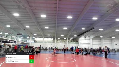 86 lbs Consi Of 8 #1 - Jordan Perez, Smitty's Wrestling Barn vs Sean Sullivan, Essex Junction VT