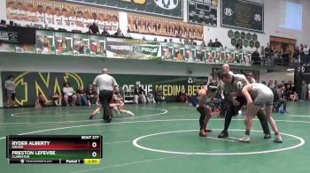 113 lbs Quarterfinal - Ryder Alberty, Galion vs Preston Lefevre, Clarkston