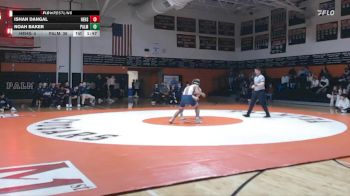 160 lbs Noah Baker, Palmyra Area Hs vs Ishan Dangal, Hershey Hs