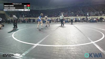 126 lbs Quarterfinal - Briley Bates, Broken Arrow Wrestling Club vs Kinley Vereide, Claremore Wrestling Club