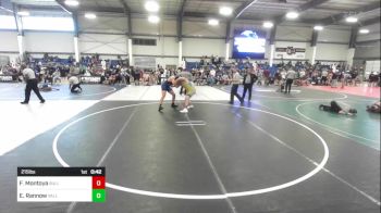 215 lbs Consolation - Frankey Montoya, Bulldogs vs Enrique Rannow, Valley Christian HS