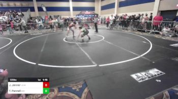 120 lbs Round Of 64 - Jacob Jenner, LB Wilson vs Trajan Pannell, Bay Area Dragons WC