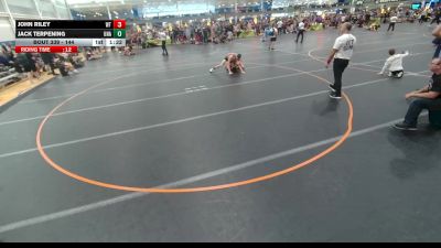 144 lbs Champ. Round 2 - Jack Terpening, Unattached vs John Riley, Unattached