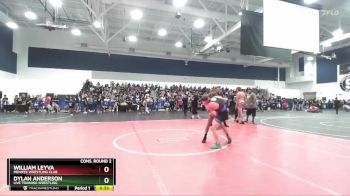 113 lbs Cons. Round 2 - Dylan Anderson, Live Training Wrestling vs William Leyva, Menifee Wrestling Club