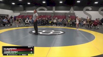 105 lbs Round 3 (8 Team) - Ty Valenzuela, Short Time vs Conner Whitely, Minions Black (GA)