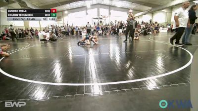 64 lbs Rr Rnd 1 - Louden Mills, Keystone Kids Wrestling Club vs Colton Tecumseh, Mojo Grappling Academy