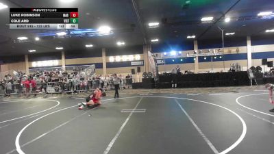 123 lbs Round Of 64 - Luke Robinson, Mad Dog vs Cole Ard, Vista Wrestling