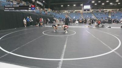 103 lbs Semifinal - Isabella Cullen, Unattached vs Eva Lucios, Barton Community College