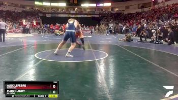 5A 285 lbs Champ. Round 1 - Mark Handy, La Cueva vs Alex Lefebre, Eldorado