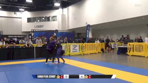 Amanda Faye Humphrey vs Hannah Pearl Schmidt 2024 World IBJJF Jiu-Jitsu No-Gi Championship