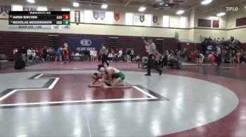106 lbs Round 2 - Nicholas Messersmith, Osage vs Jaren Eischen, Algona