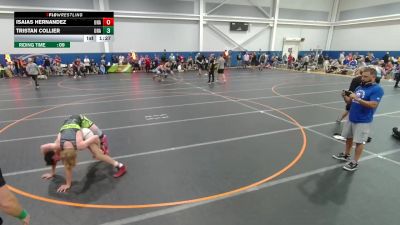 138 lbs Champ. Round 2 - Isaias Hernandez, Unattached vs Tristan Collier, Unattached