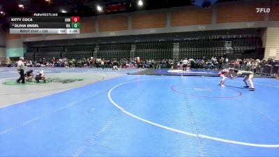 125 lbs Champ. Round 2 - Olivia Engel, Kelso vs Kitty Coca, Roseville