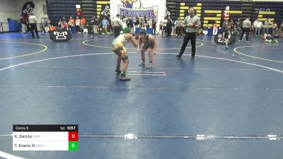 120 lbs Consy 5 - Xander Garcia, Hopewell vs Tyrone Evans III, Orchard W.C.