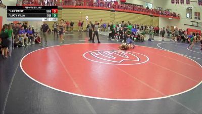 120 lbs Quarterfinal - Lucy Villa, Evergreen vs Lily Feist, Tahoma