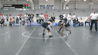138 lbs Semifinal - Zion Borge, E.D.I.T.H - HSB vs Adrian Canales, Funk City - HSB