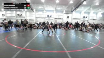 133 lbs Round Robin 3 - Weston Bailey, Ohio Dynasty Elite vs Dayton Hartmann, BAM Training Center-MS
