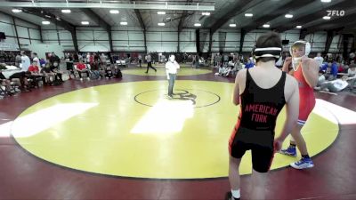 120 lbs Semifinals (4 Team) - Grant Mangrum (AF), Bear River B vs Easton Utley, Richfield