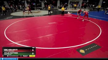 160 lbs 23rd Place Match - Eric Von Holtz, Mound Westonka vs Myles Matthies, Apple Valley