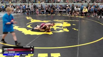 78 lbs Semifinal - Jack Thomas, Pioneer Grappling Academy vs Liam Nodes, Alaska