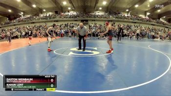 100 lbs Cons. Round 3 - Daxton Weinbaum, Rolla Wrestling Club-AAA vs Karsin Lent, Chillicothe Wrestling Club-AAA