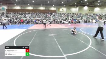 62 lbs Round Of 32 - Mitch Wilson, MatTime vs Patricia Heckman, Greenwave Youth WC