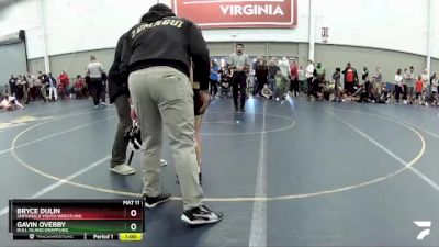 77 lbs Champ. Round 2 - Bryce Dulin, Smithfield Youth Wrestling vs Gavin Overby, Bull Island Grappling