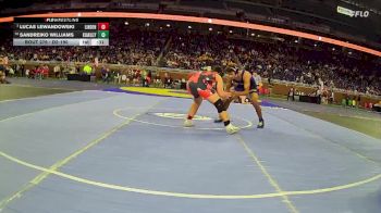 D2-190 lbs Cons. Round 2 - SanDreiko Williams, Flint Kearsley vs Lucas Lewandowski, Linden