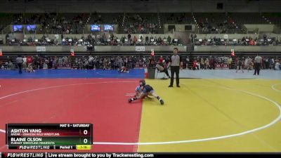 65 lbs Round 1 - Blaine Olson, Pursuit Wrestling Minnesota vs Ashton Vang, Nazar - Oshkosh Wild Wrestling