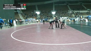 1-5A 126 Quarterfinal - Abbigail Carwile, Tallassee vs Brylee Ward, Walter Wellborn