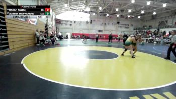 145 lbs Cons. Round 4 - Hanah Keller, Willits vs Aubrey May-Fanene, Castro Valley