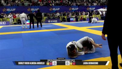 Laura Bernaccino vs Shirley Rocio Almeida Arguello 2026 European Jiu-Jitsu IBJJF Championship