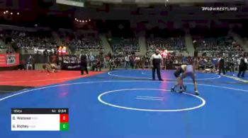 95 lbs Consolation - Garrison Weisner, Kodiak Attack vs Gunner Richey, Vian Youth