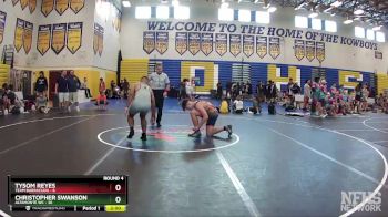 182 lbs Round 4 (8 Team) - Tysom Reyes, Team Barracuda vs Christopher Swanson, Altamonte WC