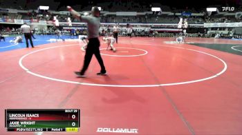 106 lbs Placement (16 Team) - Jaxie Wright, McGuffey vs Lincoln Isaacs, Independence