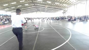 46 lbs Semifinal - Zane Montoya, Juggernaut WC vs Lennox Caro, Mat Demon WC