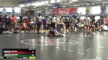 120 lbs Cons. Semis (16 Team) - Sebron Colson, Ground Zero WC vs Patrick Smyth, Level Up