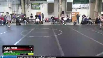 88 lbs Round 1 (4 Team) - Paul Ruiz, Dynasty Bad Boy vs Landen Vercoe, Eagle X