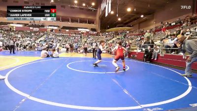 100 lbs Round 3 - Connor Strope, Fayetteville Wild Hog Wrestling vs Xavier LaFever, Little Rock Wrestling Club
