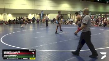 120 lbs Round 5 (6 Team) - Kai Benedetti, Alpha Wrestling vs Samuel Blanco, Avon Wrestling