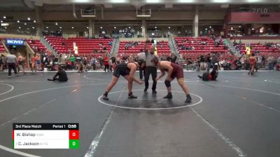 235 lbs 3rd Place Match - Camden Jackson, WR - Topeka Blue Thunder vs William Bishop, Matside Wrestling Academy