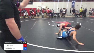 57 kg Round Of 16 - Isaiah Cortez, Daniel Cormier Wrestling Club vs Christian Guzman, Cardinal Wrestling Club