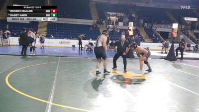 215 lbs Consi Of 8 #2 - Braiden Bagloe, Northbridge vs Kasey Nako, Beverly