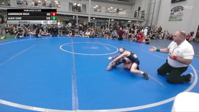 60 lbs Round 2 - Anderson Rich, Ohio Gold Black vs Alex Chiz, CTWHALE